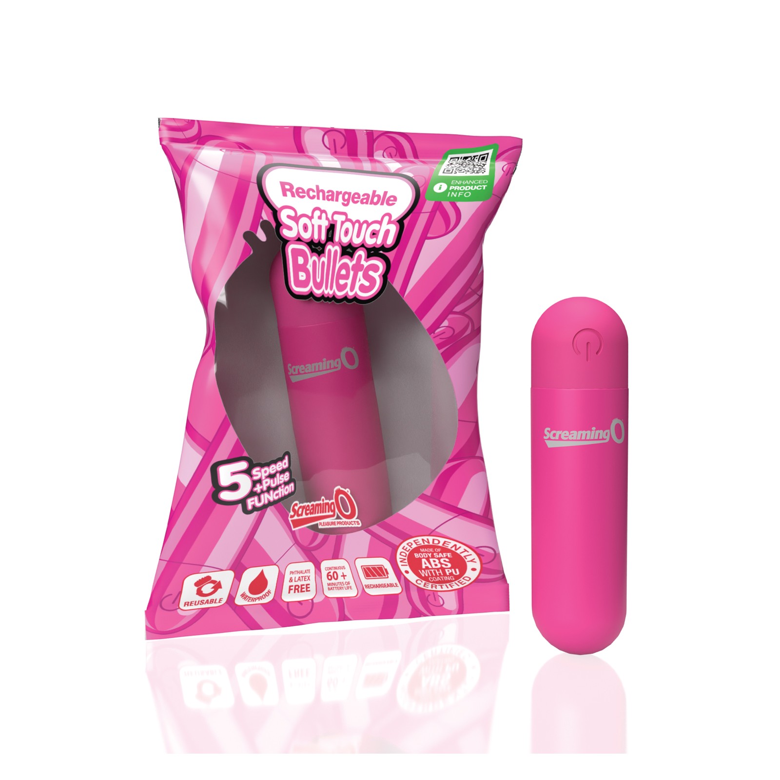 Screaming O Soft Touch Rechargeable Bullet - Ultimate Pleasure