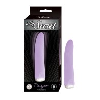 Vibrador Mi Dedo Secreto en Morado