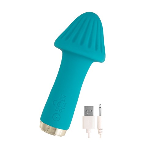 My Secret Shroom Mushroom Vibrator Aqua