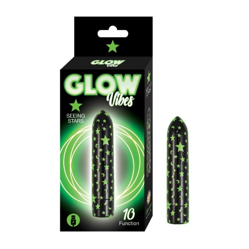 Glow Vibes Seeing Stars Mini Vibrator Glow in the Dark