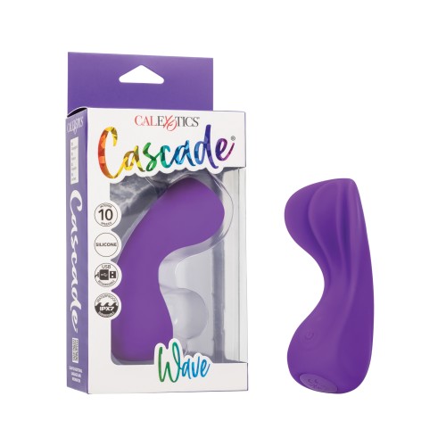 Cascade Wave Massager Purple for Ultimate Pleasure