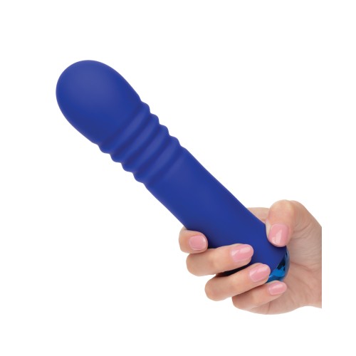 Thicc Chubby Thrusting Wand in Blue - Powerful Dual Motors