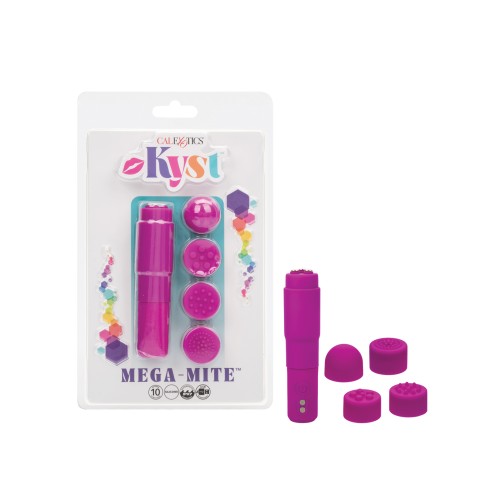 Estimulador Kyst Mega-Mite con Puntas Intercambiables Rosa