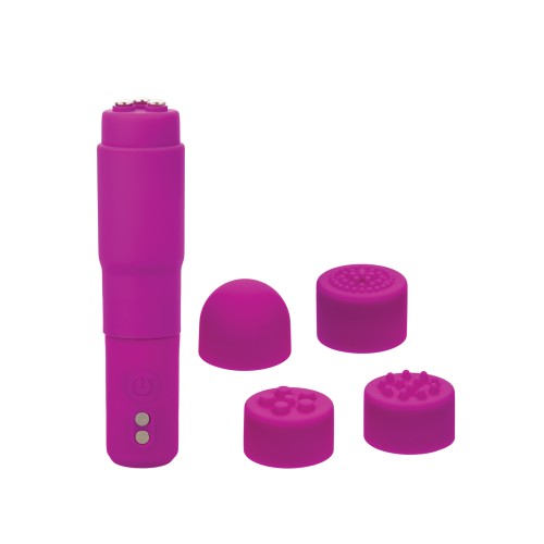 Kyst Mega-Mite Stimulator with Interchangeable Tips Pink