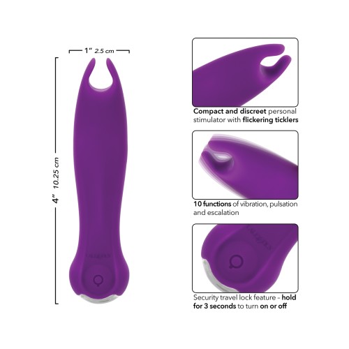 Kyst Teaser Stimulator with Flickering Ticklers Purple