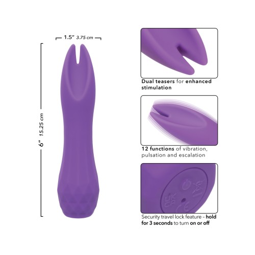 Gia Dual Flicker Sleek Stimulator for Ultimate Pleasure