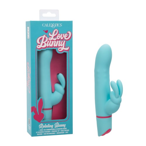 Conejito Rotatorio Love Bunny para Estimulación Máxima