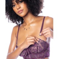 Underwire Bustier Set with Thong - Perfect for Romantic Nights