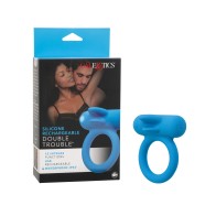 Couples Enhancer Silicone Rechargeable Double Trouble