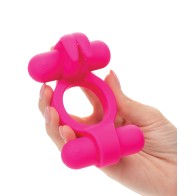 Silicone Rechargeable Rockin Rabbit Enhancer for Couples