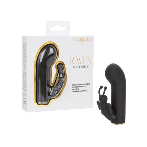 Raven Butterfly Vibrador Punto G Negro