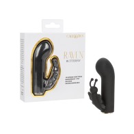 Raven Butterfly G-Spot Vibrator Black