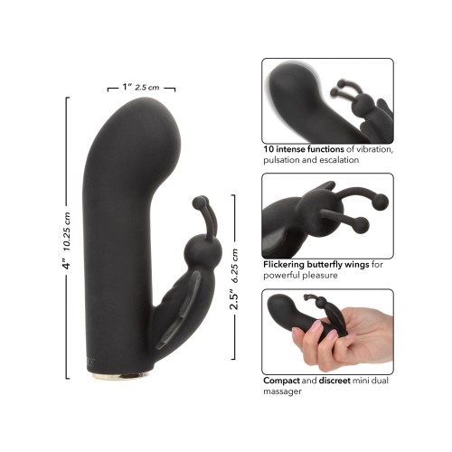 Raven Butterfly Vibrador Punto G Negro