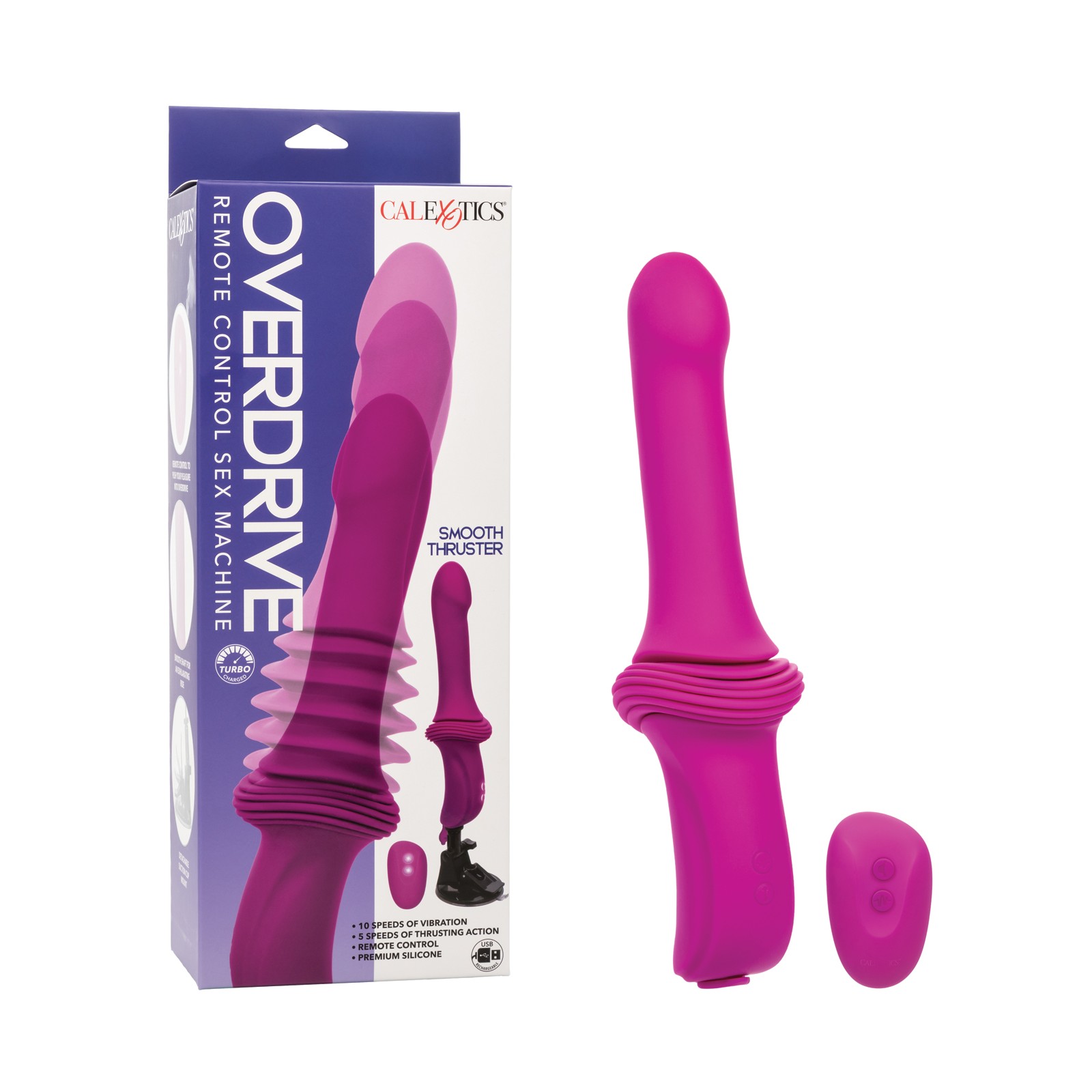 Máquina Sexual Overdrive con Control Remoto para Placer Extremo