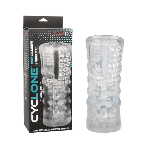 Cyclone Dual Chamber Stroker XL - Clear