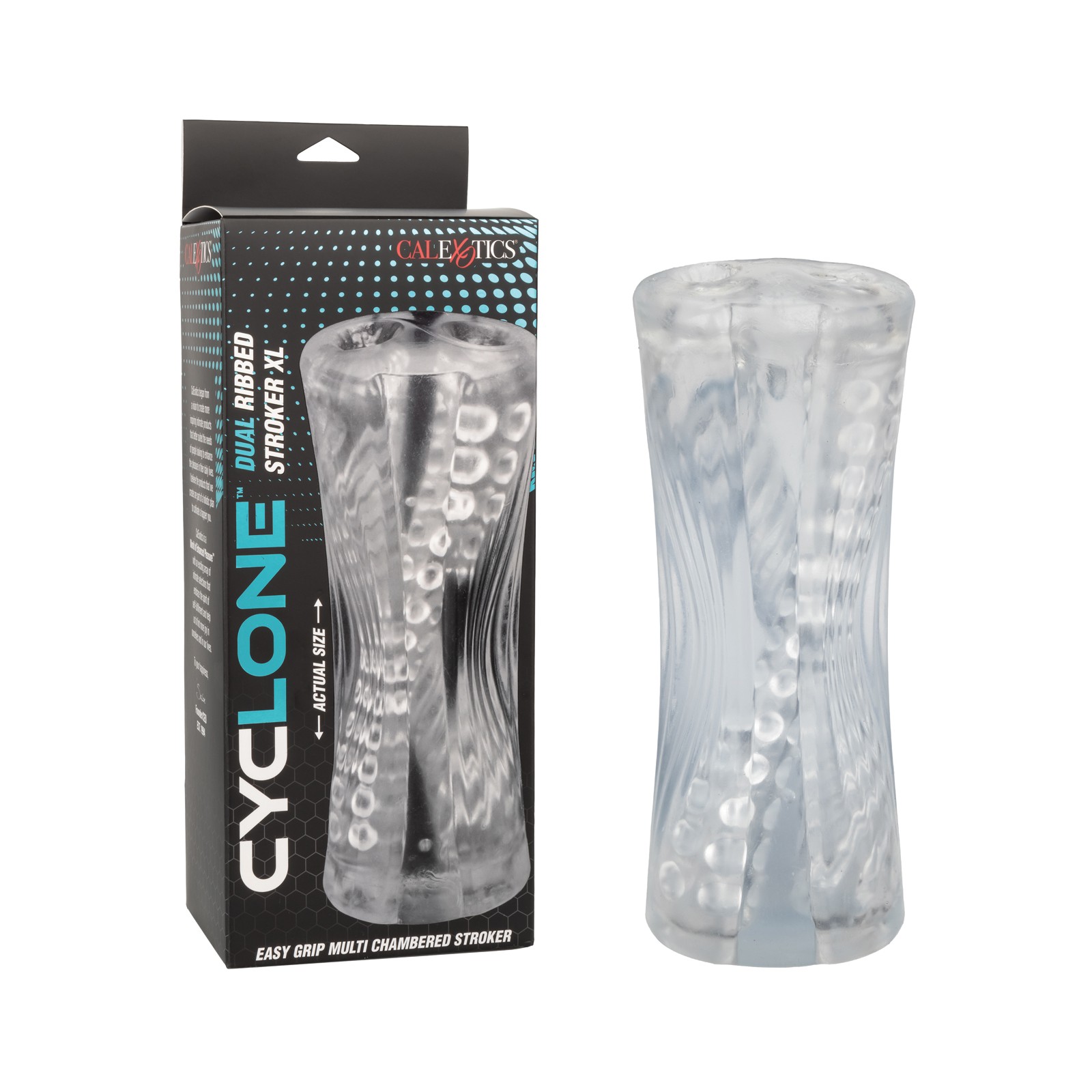 Cyclone Dual Ribbed Stroker XL for Maximum Solo Pleasure