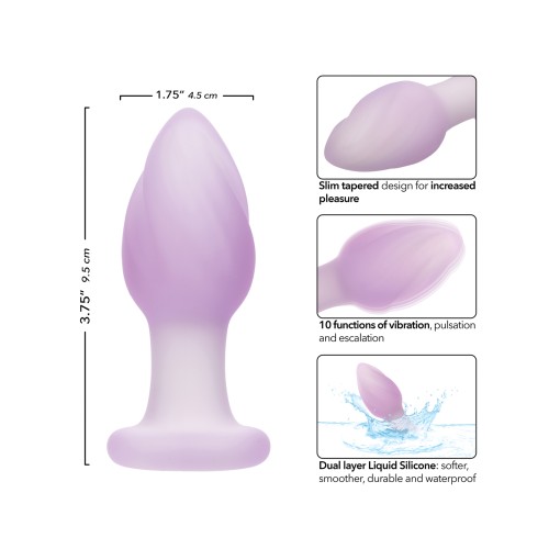 Lavender Haze Ridge Vibrating Anal Probe for Pleasure