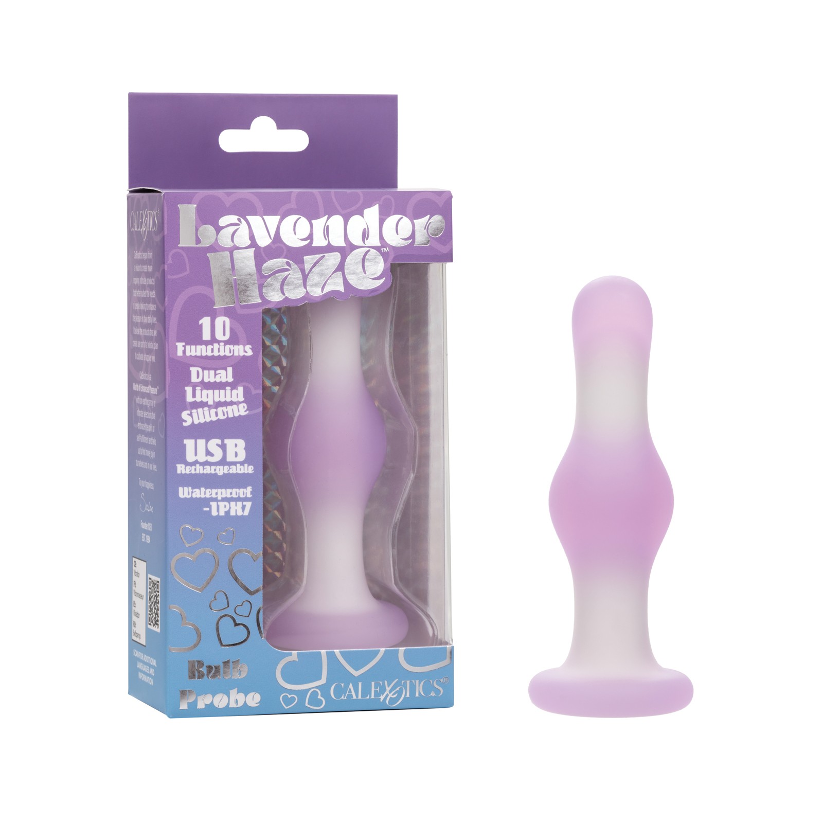 Lavender Haze Bulb Anal Probe Lavanda Blanco