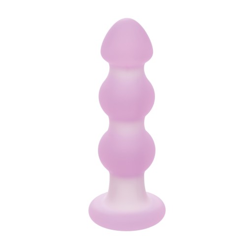 Lavender Haze Beaded Anal Probe Lavender White