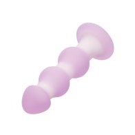 Lavender Haze Beaded Anal Probe Lavender White