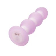 Lavender Haze Beaded Anal Probe Lavender White