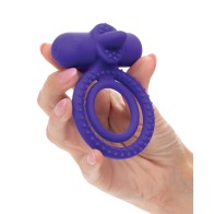 Anillo Vibrador Silicon Rechargeable Dual Climaxer