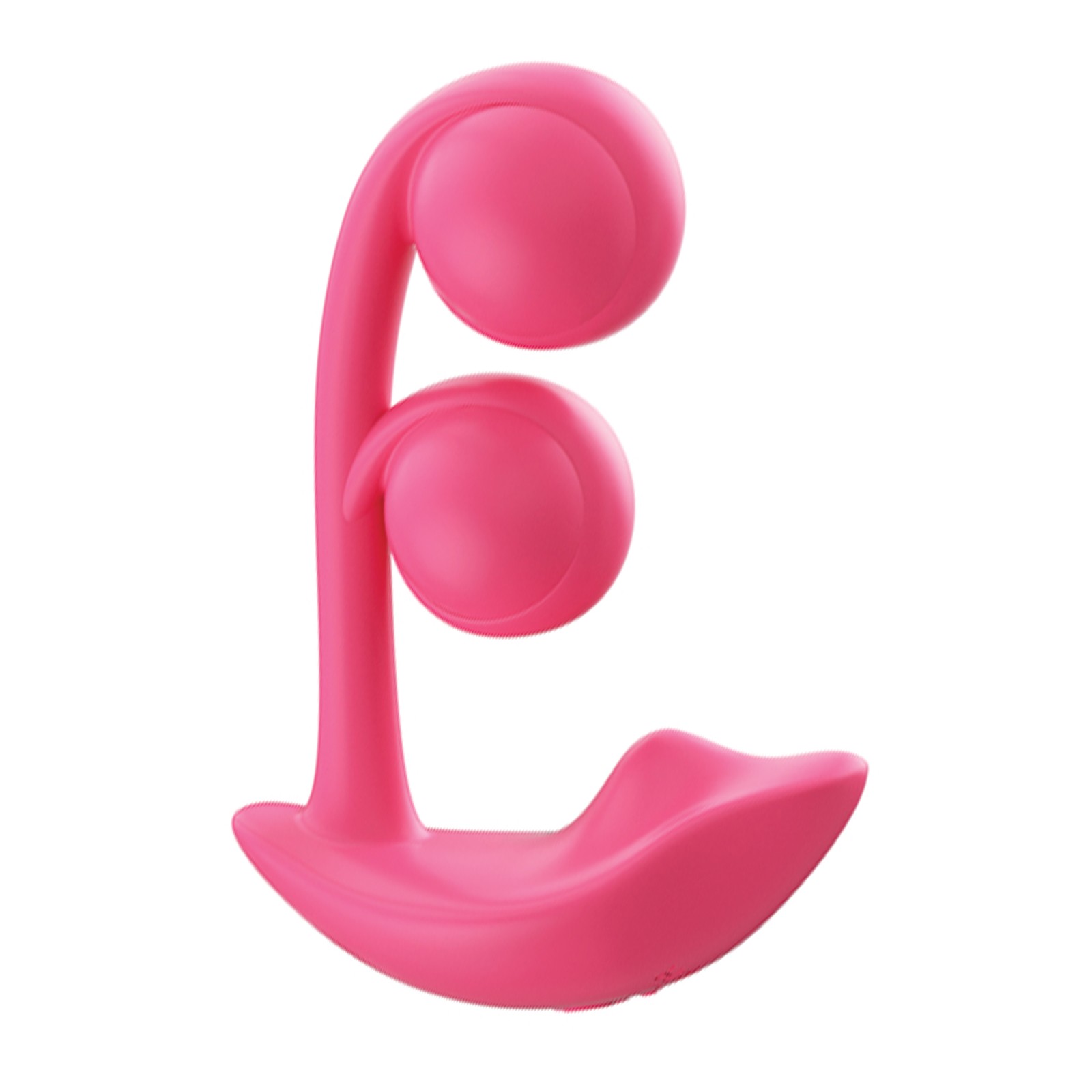 Melody Twin Balls Clit & G-Spot Vibrator Pink