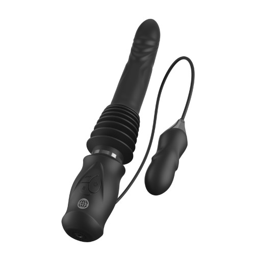 Ultimate Silicone Thruster de Fetish Fantasy - Negro