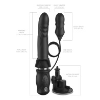 Fetish Fantasy Ultimate Silicone Thruster - Black