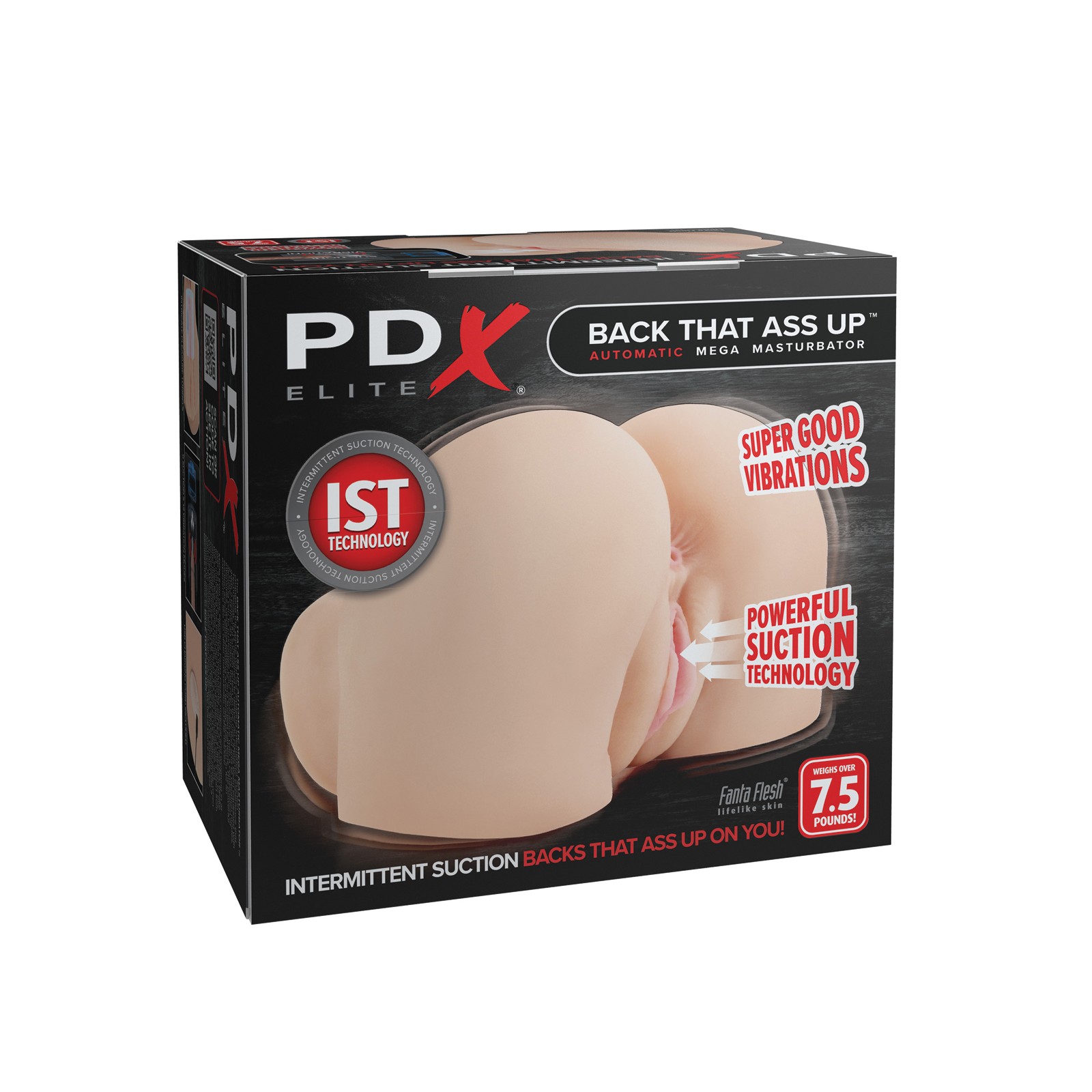 Masturbador Automático Mega PDX Elite Back That Ass Up - Ligero