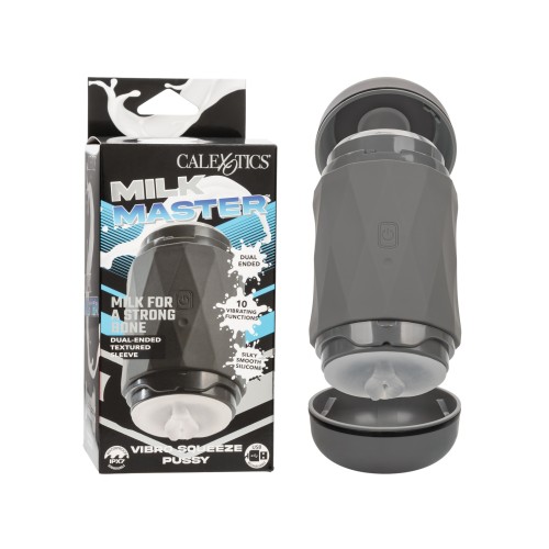 Estimulador Milk Master Vibro Squeeze Negro