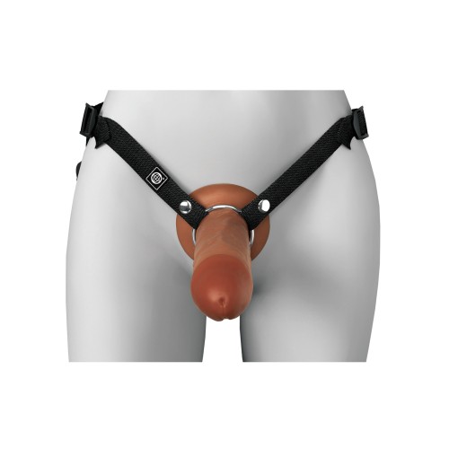 Fantasy X-Tensions Elite Hollow Strap-on 8" Brown