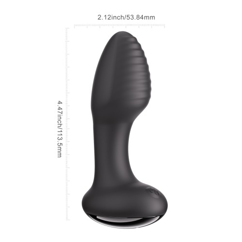 Frenzy Rotating Butt Plug - Dual Stimulation Delight