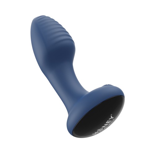 Frenzy Rotating Butt Plug - Blue