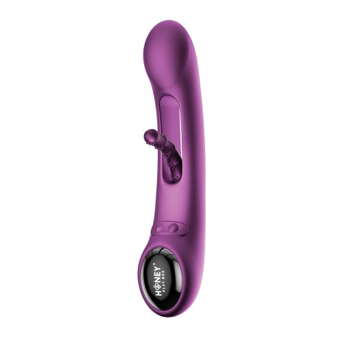 Tempo Pressure Sensing App-Controlled Vibrator Purple