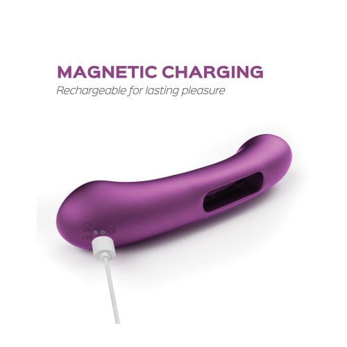 Tempo Pressure Sensing App-Controlled Vibrator Purple