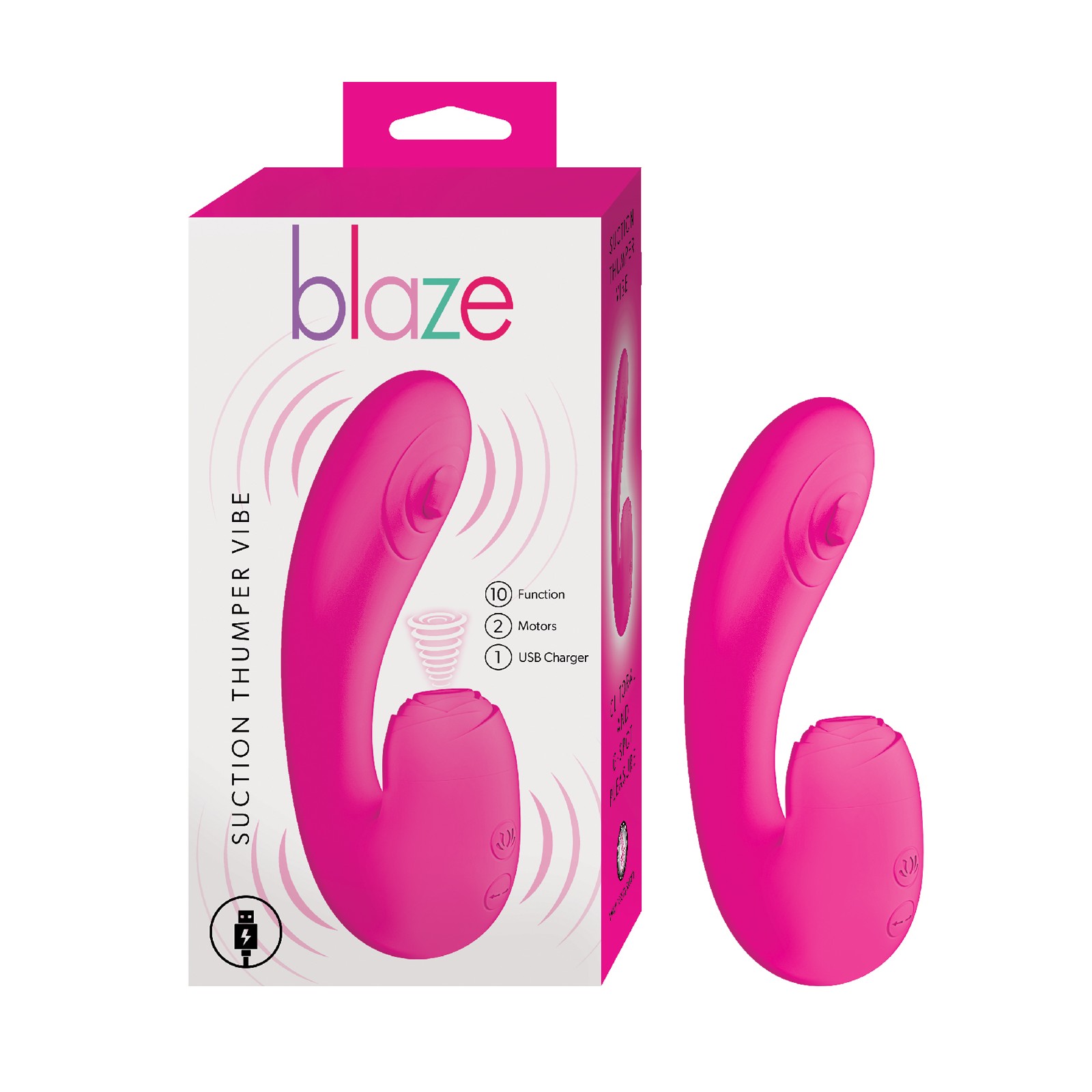 Blaze Suction Thumper Rabbit Vibrator