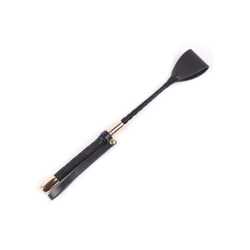 Plesur 12" Riding Crop - Black