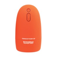 Masturbador Calentador y Vibrador Stamina Master Naranja