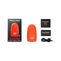 Masturbador Calentador y Vibrador Stamina Master Naranja