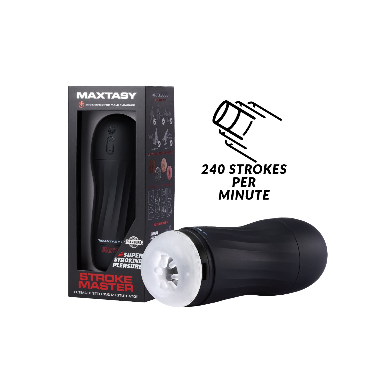 Maxtasy Stroke Master for Realistic Pleasure