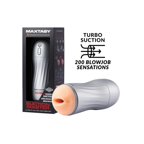 Maxtasy Suction Master Realistic Stroker Nude