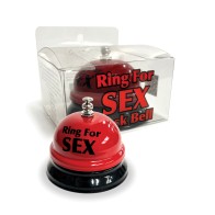 Red Sex Desk Bell for Passionate Connections