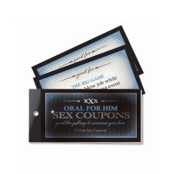 Oral Adventures for Him Naughty Coupons