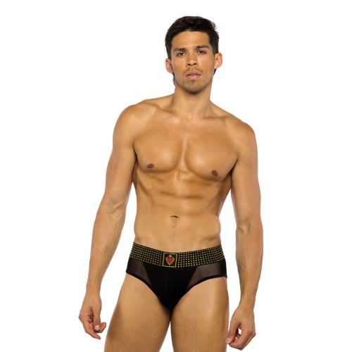 Sacred Heart Studded Briefs Medium