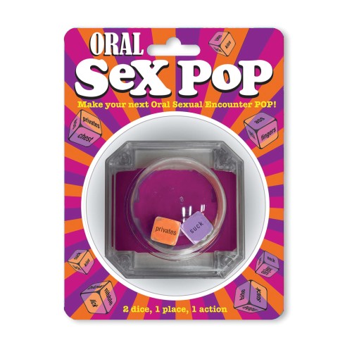 Juego de Dados Oral Sex Pop para Parejas