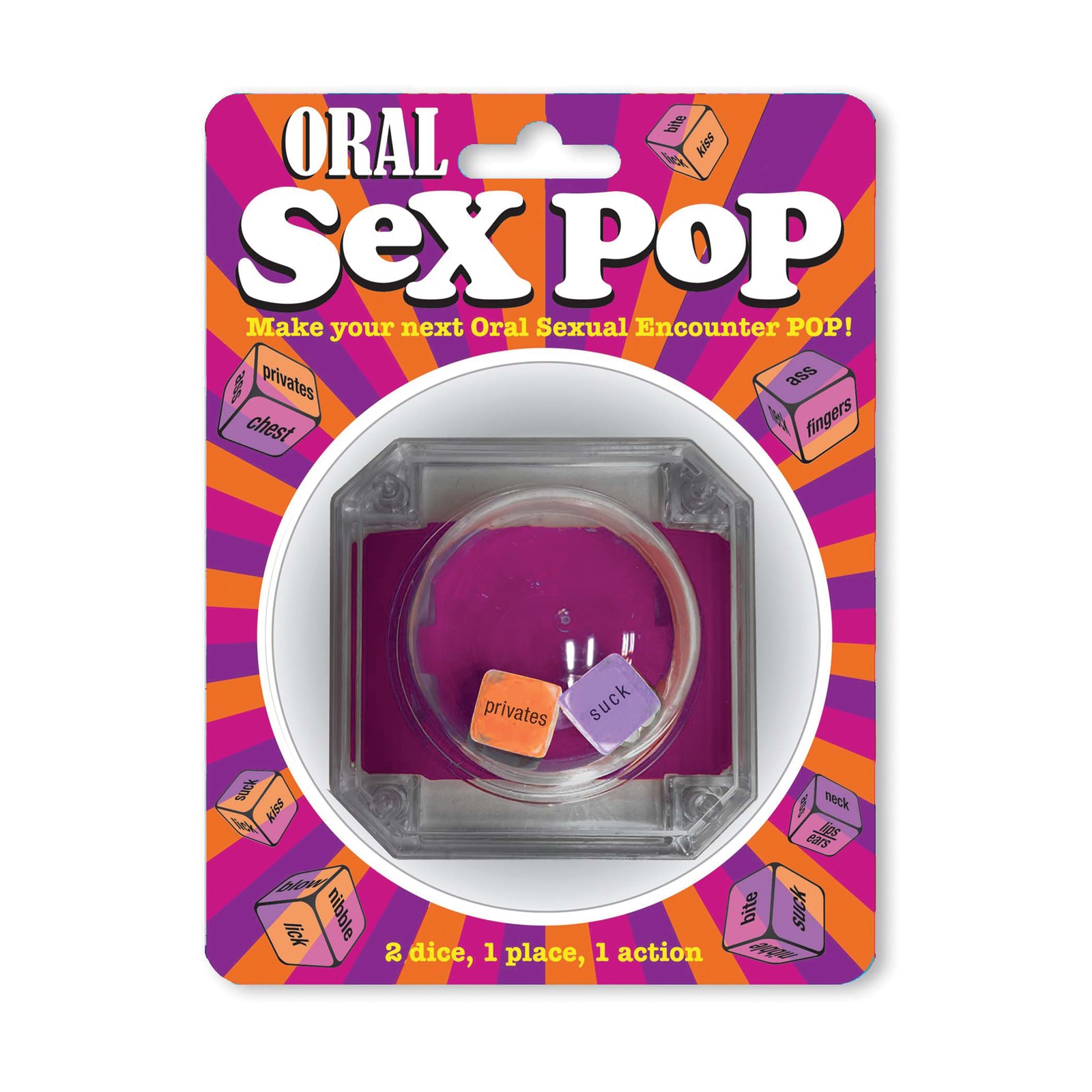 Juego de Dados Oral Sex Pop para Parejas