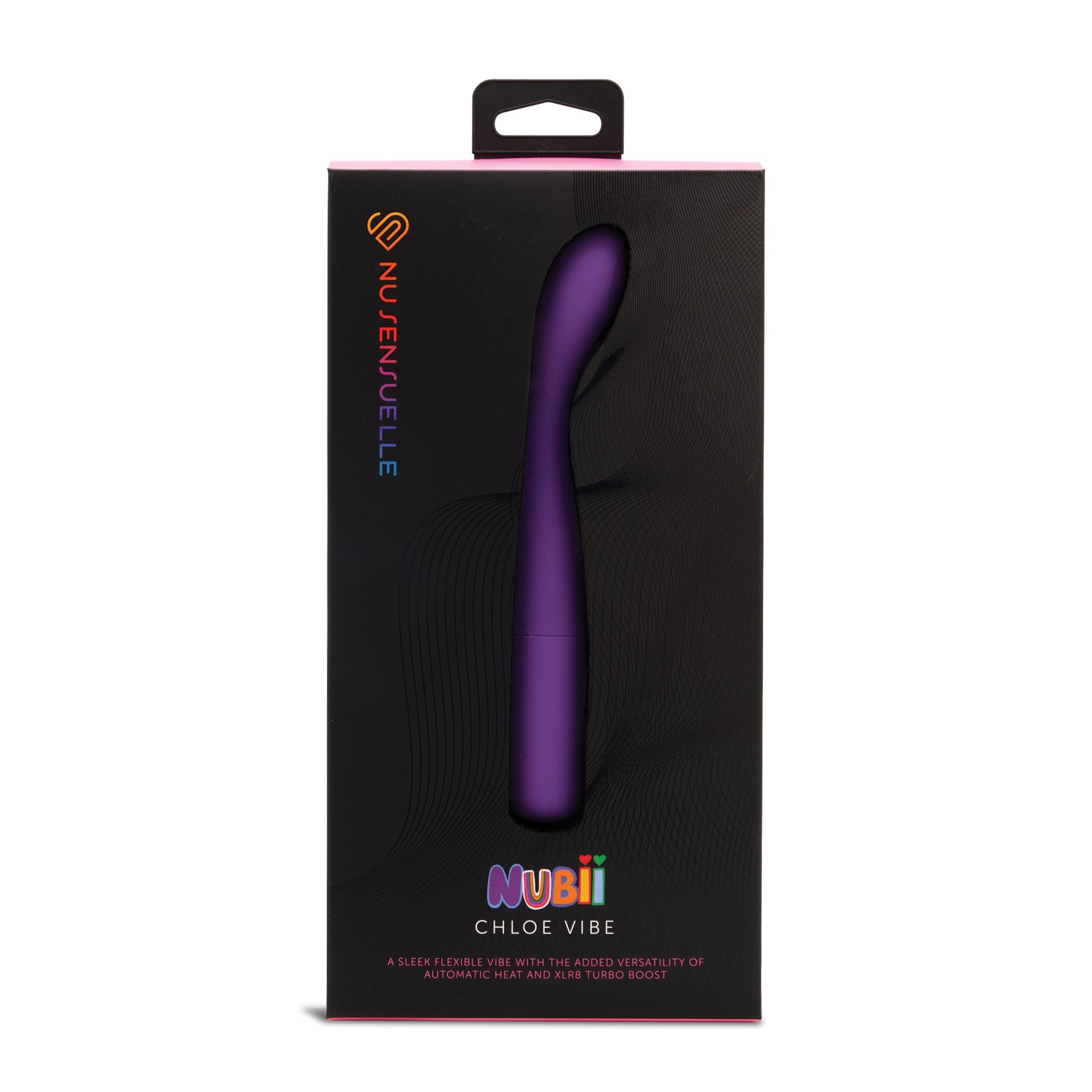 Vibrador Nu Sensuelle Chloe Nubii G-Spot con Turbo y Calor - Púrpura