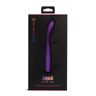 Vibrador Nu Sensuelle Chloe Nubii G-Spot con Turbo y Calor - Púrpura