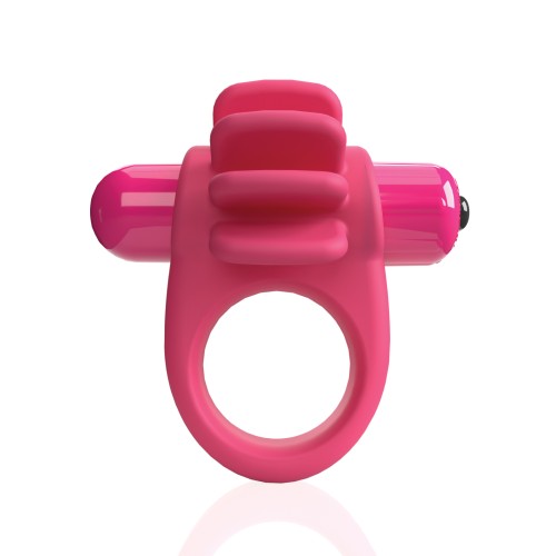 Screaming O 4B Skooch Vibrating Ring Strawberry